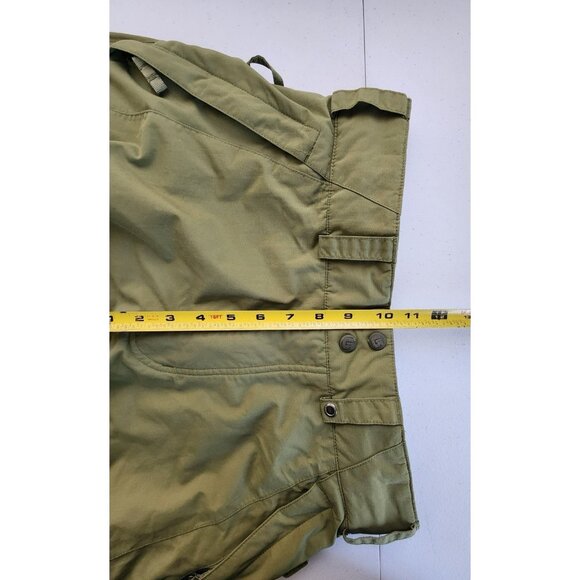 Burton Snow Pants Womens XS Green Cargo Winter Snowboarding Ski Outdoor Snowplay - Picture 7 of 14